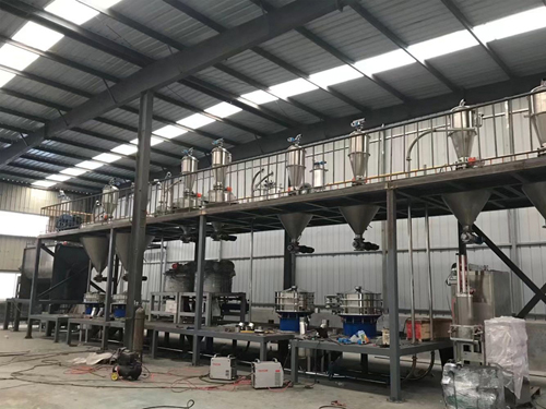 鋰電池正負極材料生產(chǎn)線