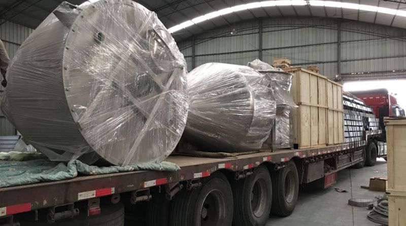 粉體后處理生產(chǎn)線發(fā)貨現(xiàn)場(chǎng)